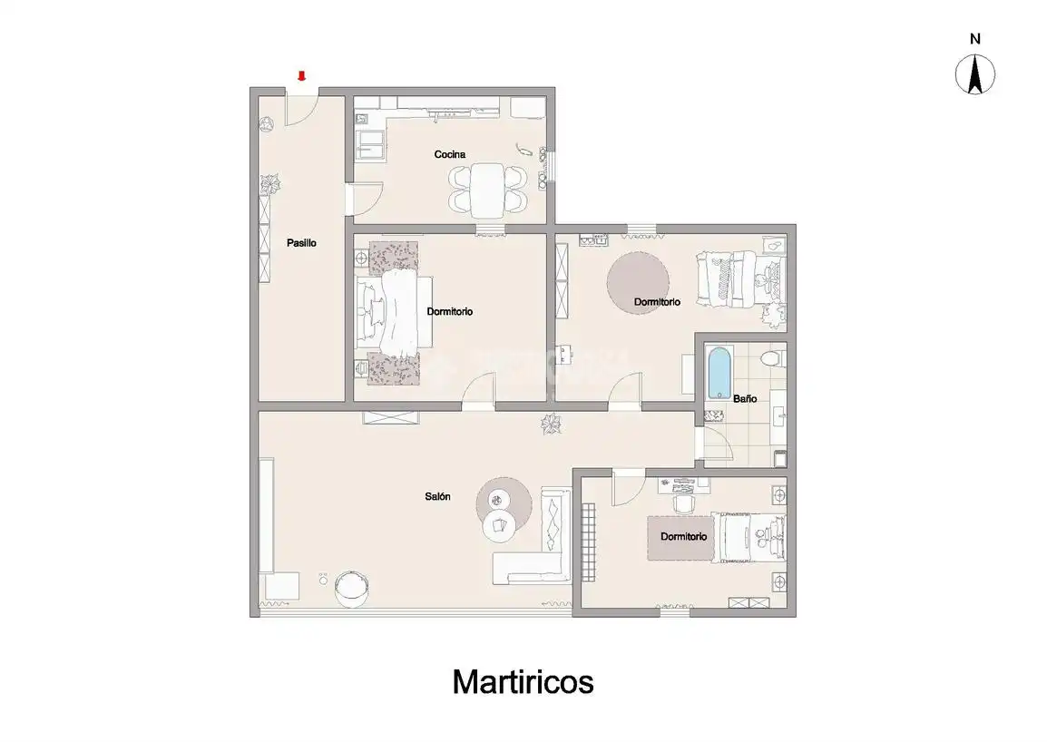 Piso en venta en Martiricos - La Roca - La Rosaleda