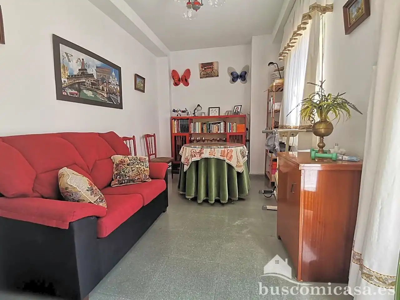 Sala d'estar de Casa o xalet en venda en Linares amb Terrassa i Balcó