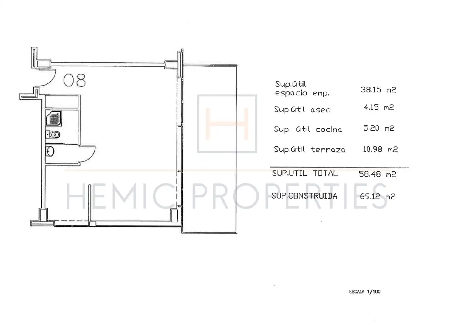 Loft avec ascenseur à vendre à Avenida del Puente Cultural, imagen 2