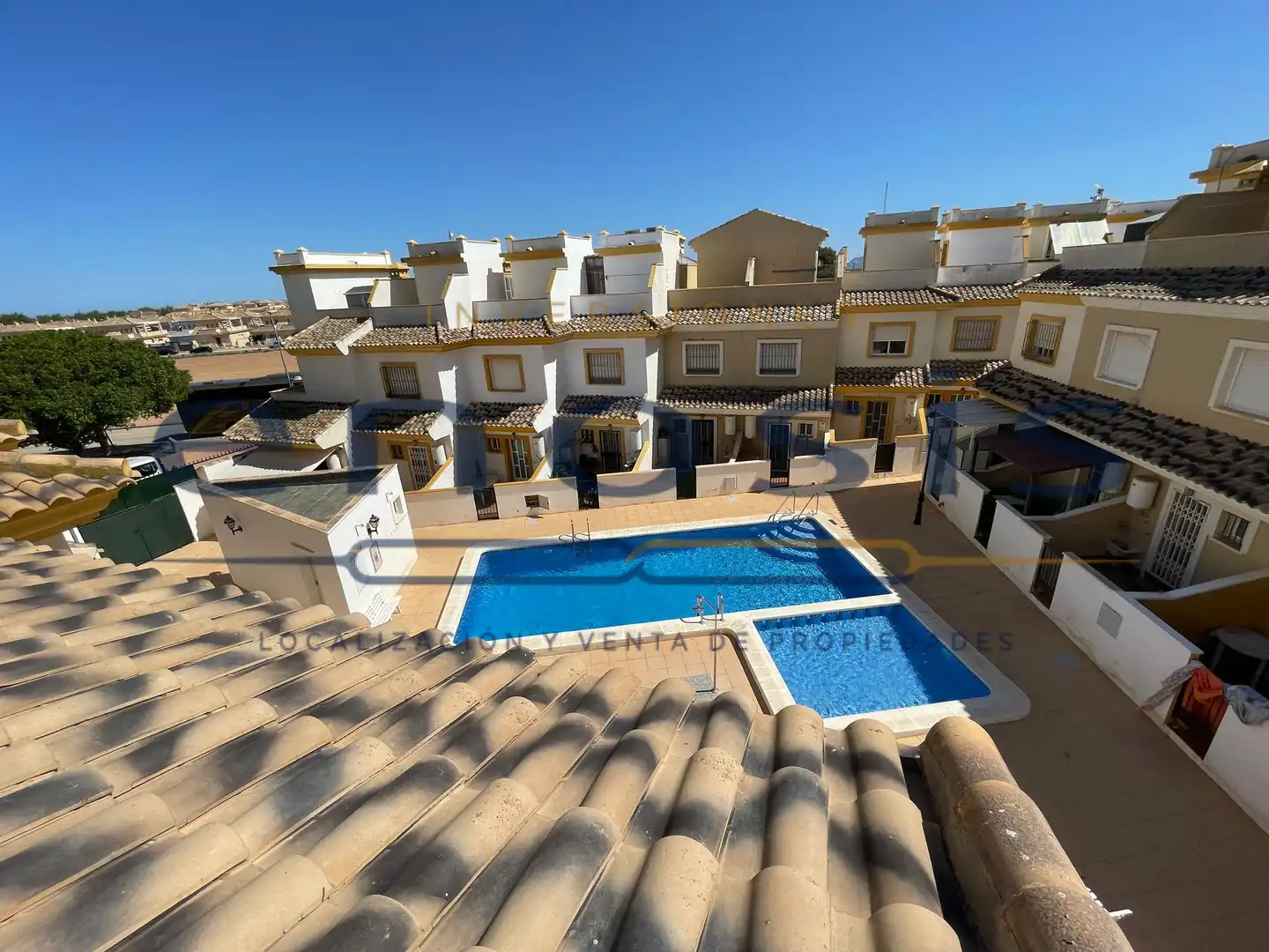 Außenansicht von Einfamilien-Reihenhaus zum Verkauf in Torre-Pacheco mit Klimaanlage, Terrasse und Möbliert