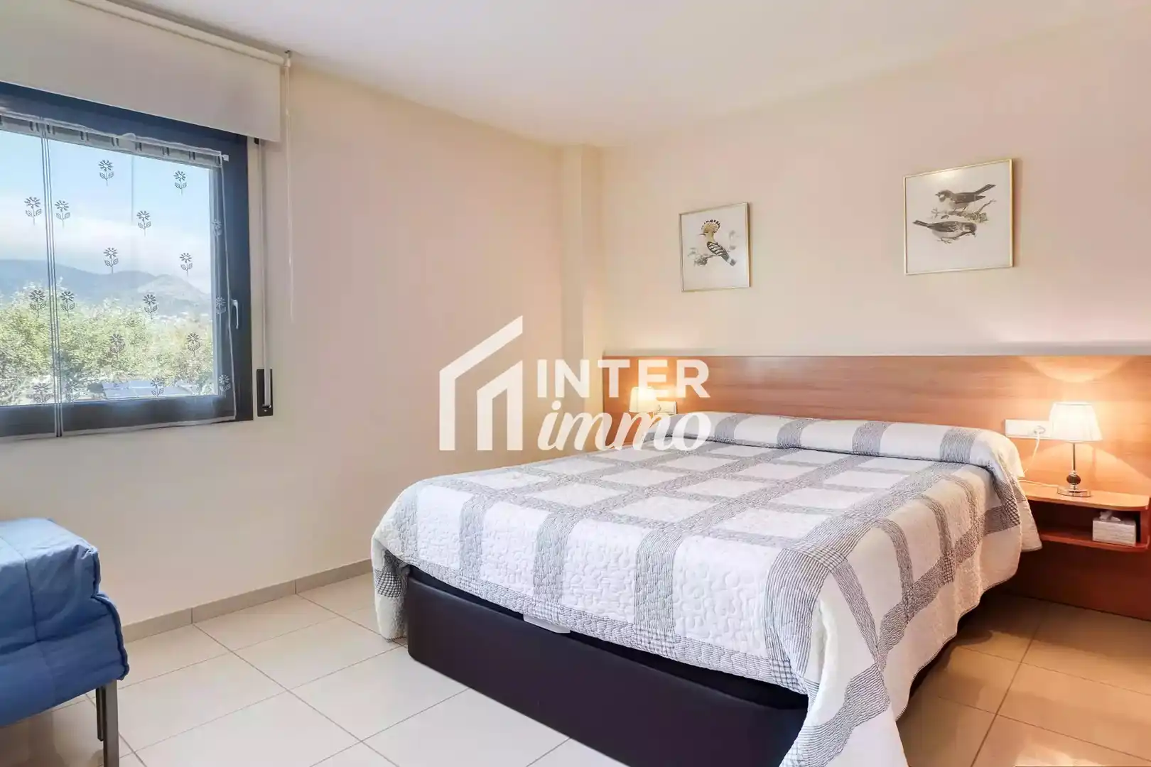 Schlafzimmer von Wohnung zum Verkauf in Roses mit Klimaanlage, Heizung und Terrasse