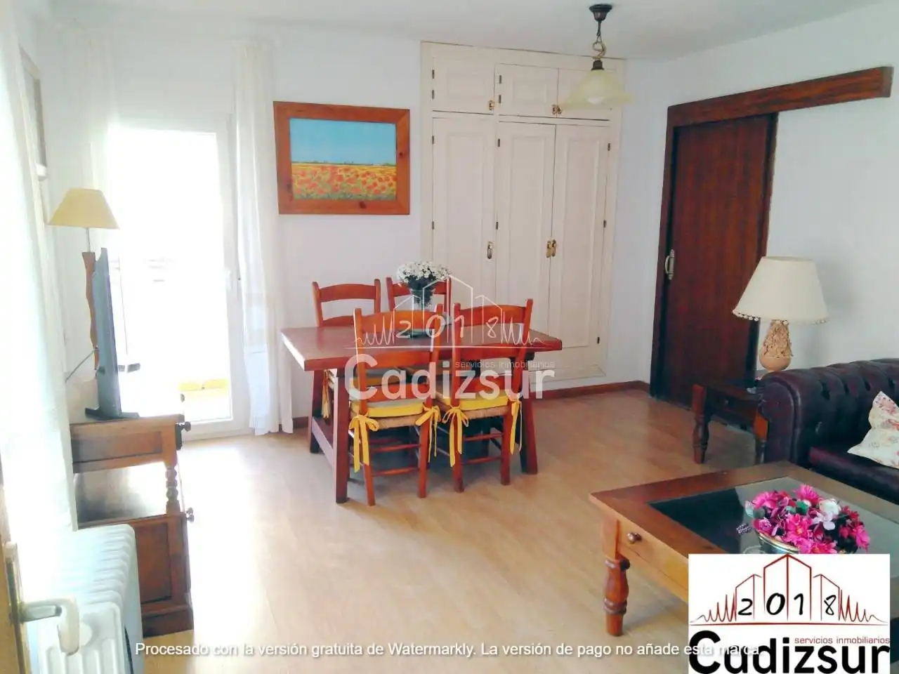 Esszimmer von Wohnungen zur Miete in Cádiz mit Terrasse und Möbliert