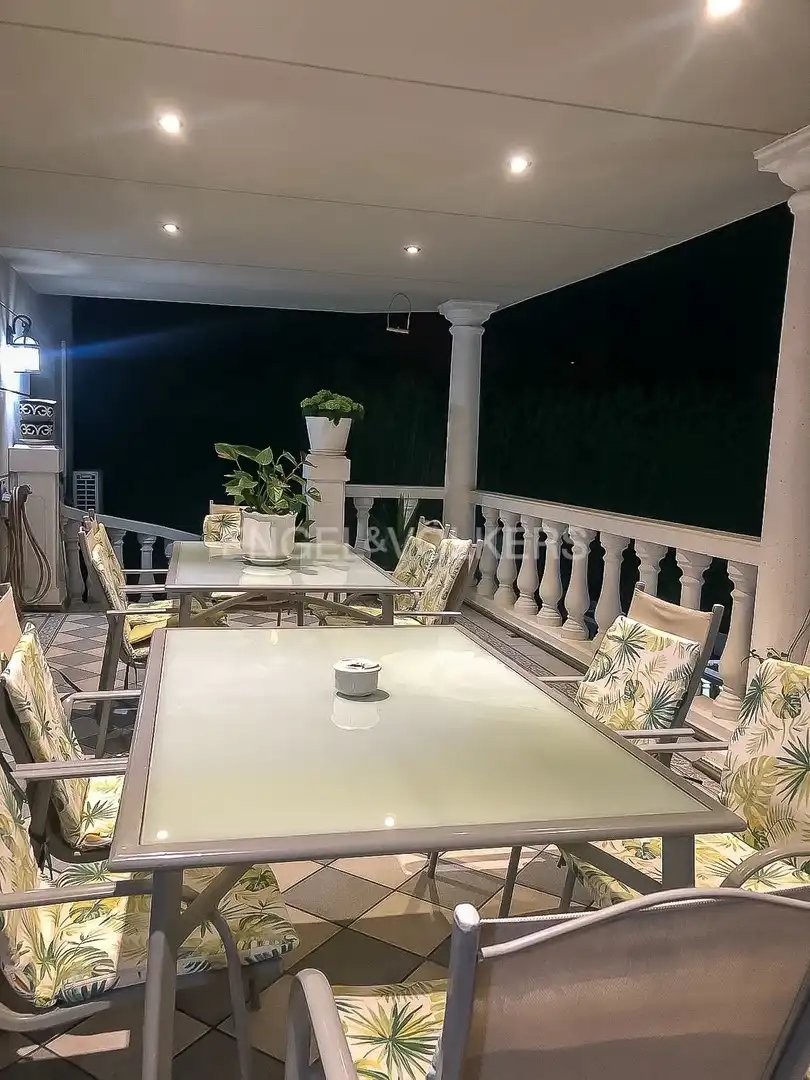 Terrasse von Country house zum Verkauf in Cabanillas del Campo mit Klimaanlage, Heizung und Privatgarten