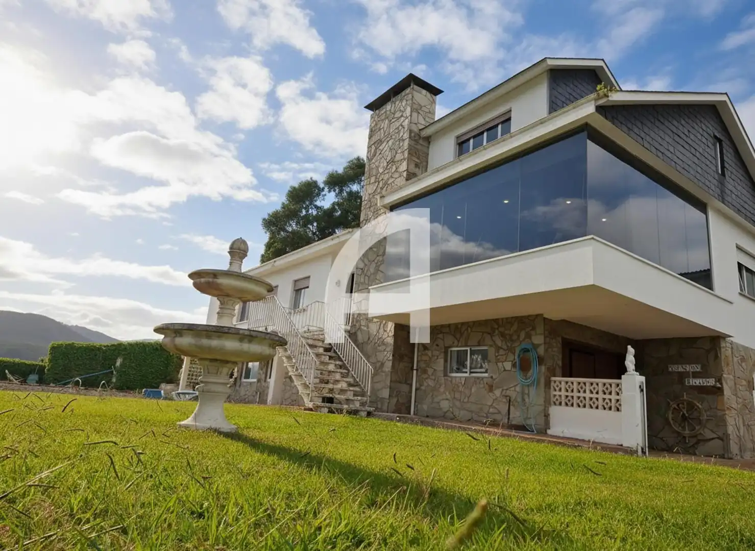 Exterior view of Houses for sale in O Vicedo   with Heating, Terrace and Storage room