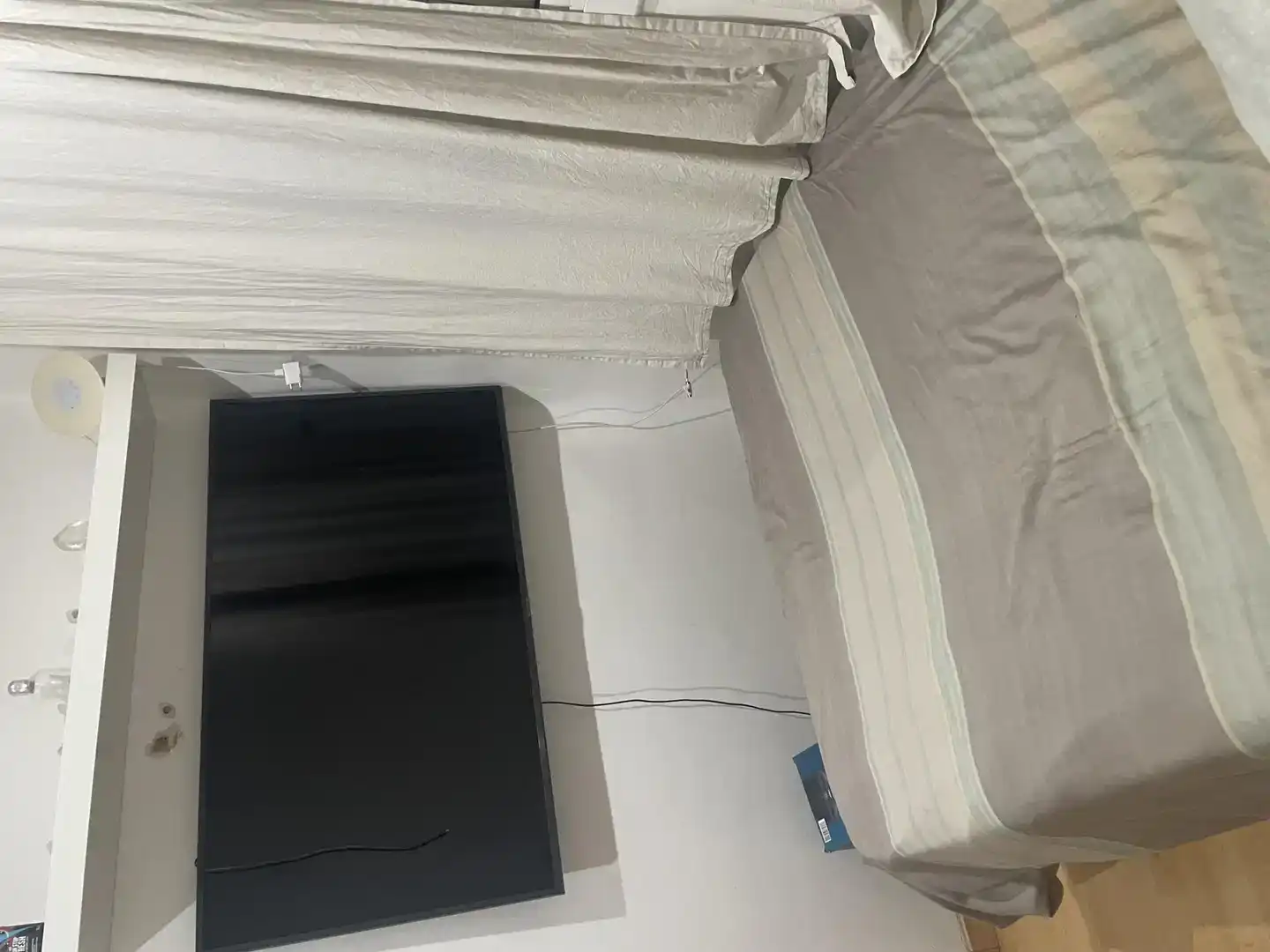Schlafzimmer von Wohnung zur Miete in L'Hospitalet de Llobregat mit Klimaanlage
