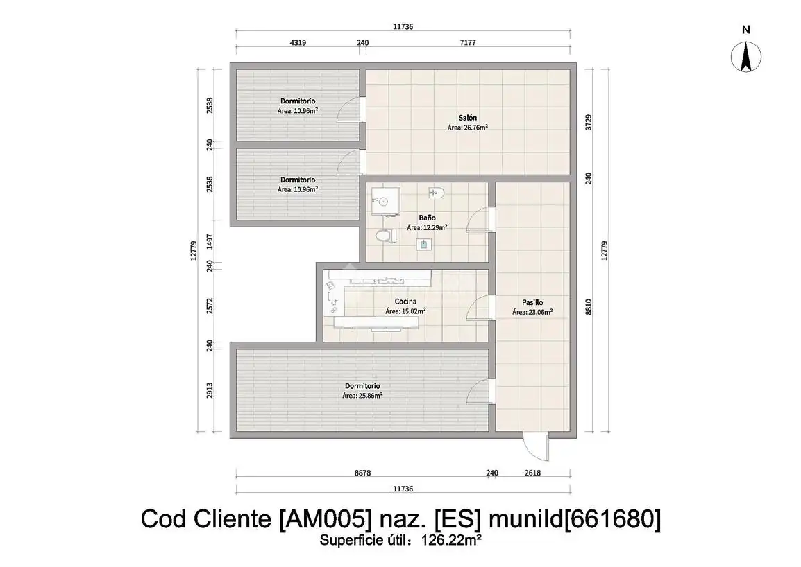 Piso en venta en Almería