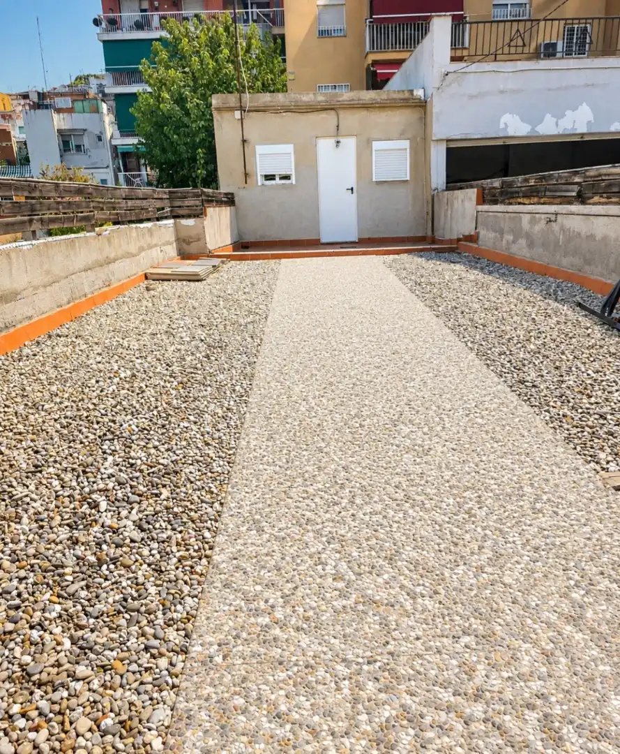 Terrassa de Casa o xalet en venda en Santa Coloma de Gramenet amb Aire condicionat, Calefacció i Jardí privat