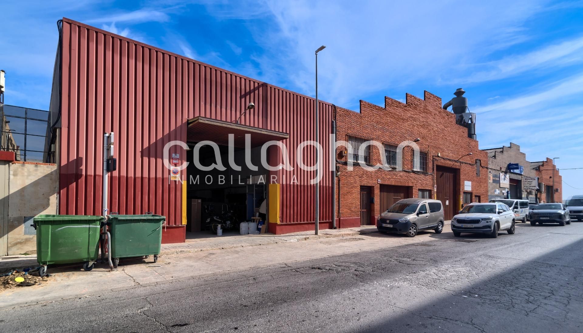 Vista exterior de Nave industrial de alquiler en Catarroja