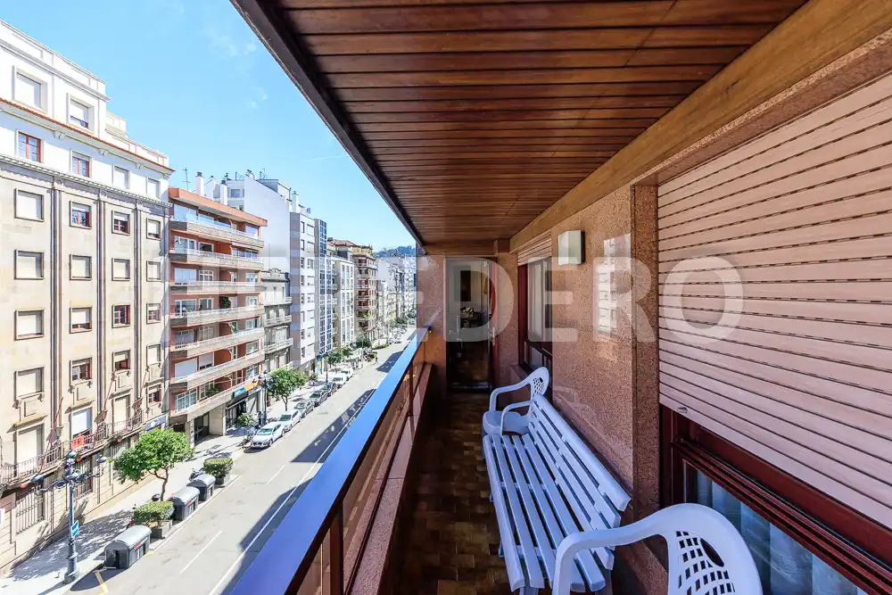Exterior view of Flat for sale in Vigo   with Heating, Storage room and Balcony