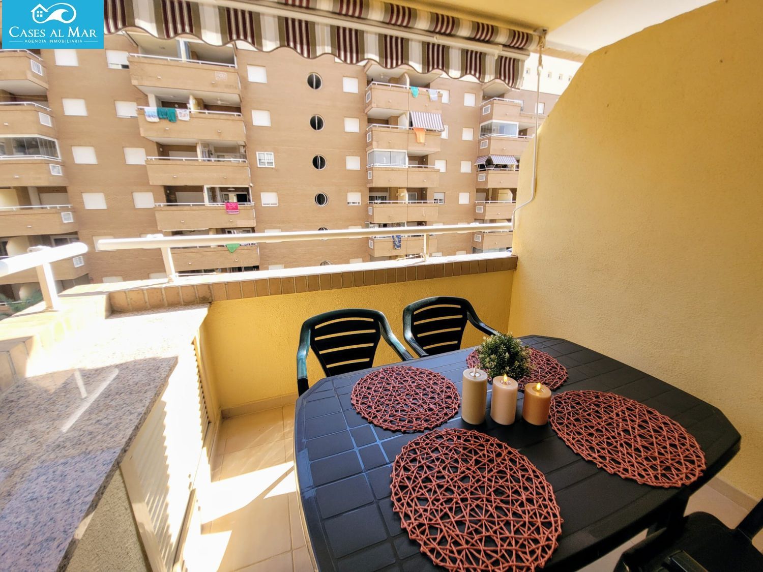 Balcony of Apartment for sale in Oropesa del Mar / Orpesa  with Air Conditioner, Heating and Terrace