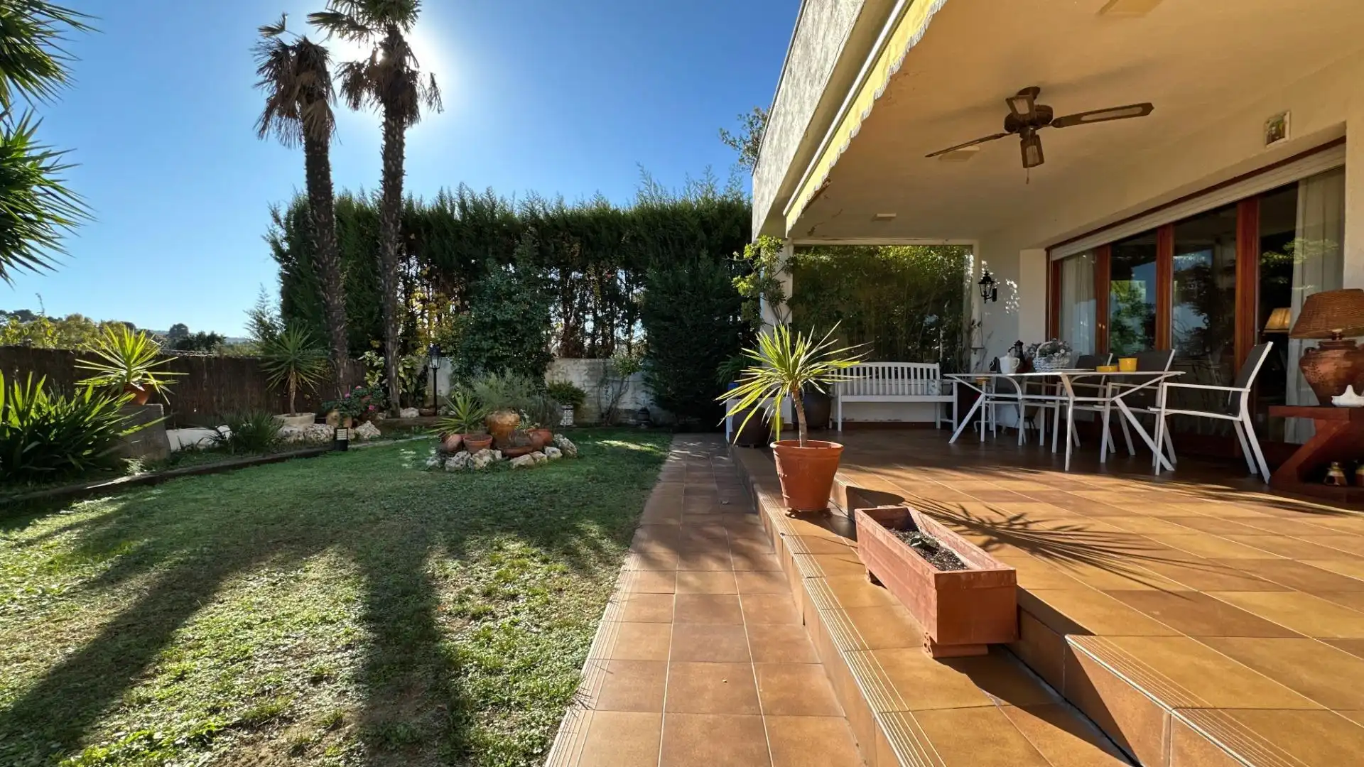 Terrace of Houses for sale in Sant Cugat del Vallès  with Heating, Private garden and Parquet flooring