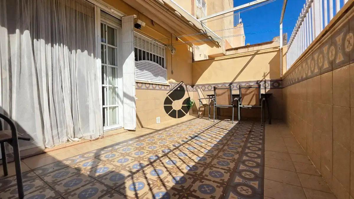 Terraza de Casa adosada en venta en Mairena del Aljarafe con Aire acondicionado y Trastero