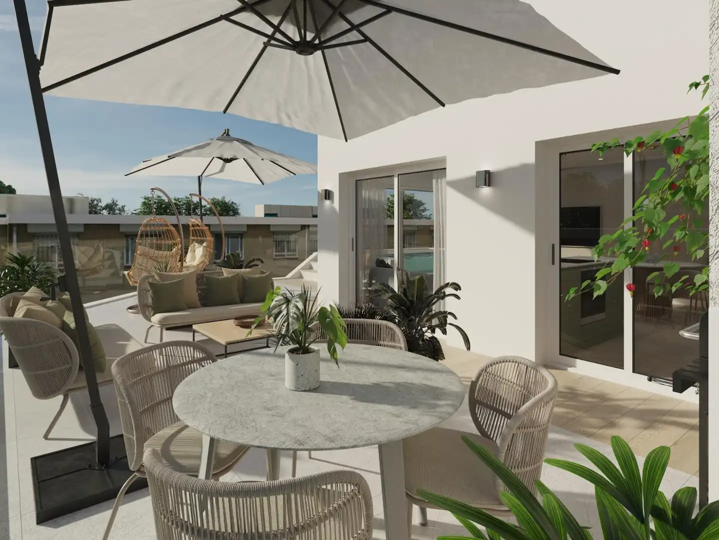 Penthouse mit Pool zum Verkauf in Pueblo, imagen 7