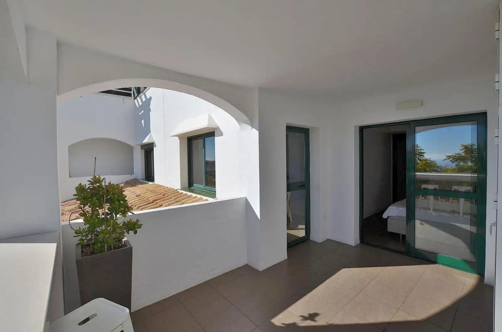 Terrassa de Apartament en venda en Mijas amb Aire condicionat, Terrassa i Piscina comunitària