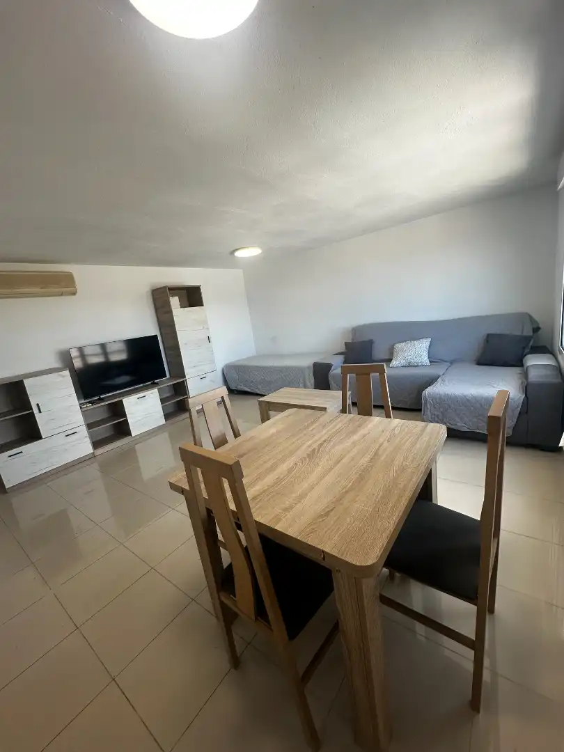 Living room of Flat for rent in Mojácar  with Air Conditioner, Furnished and Pets allowed