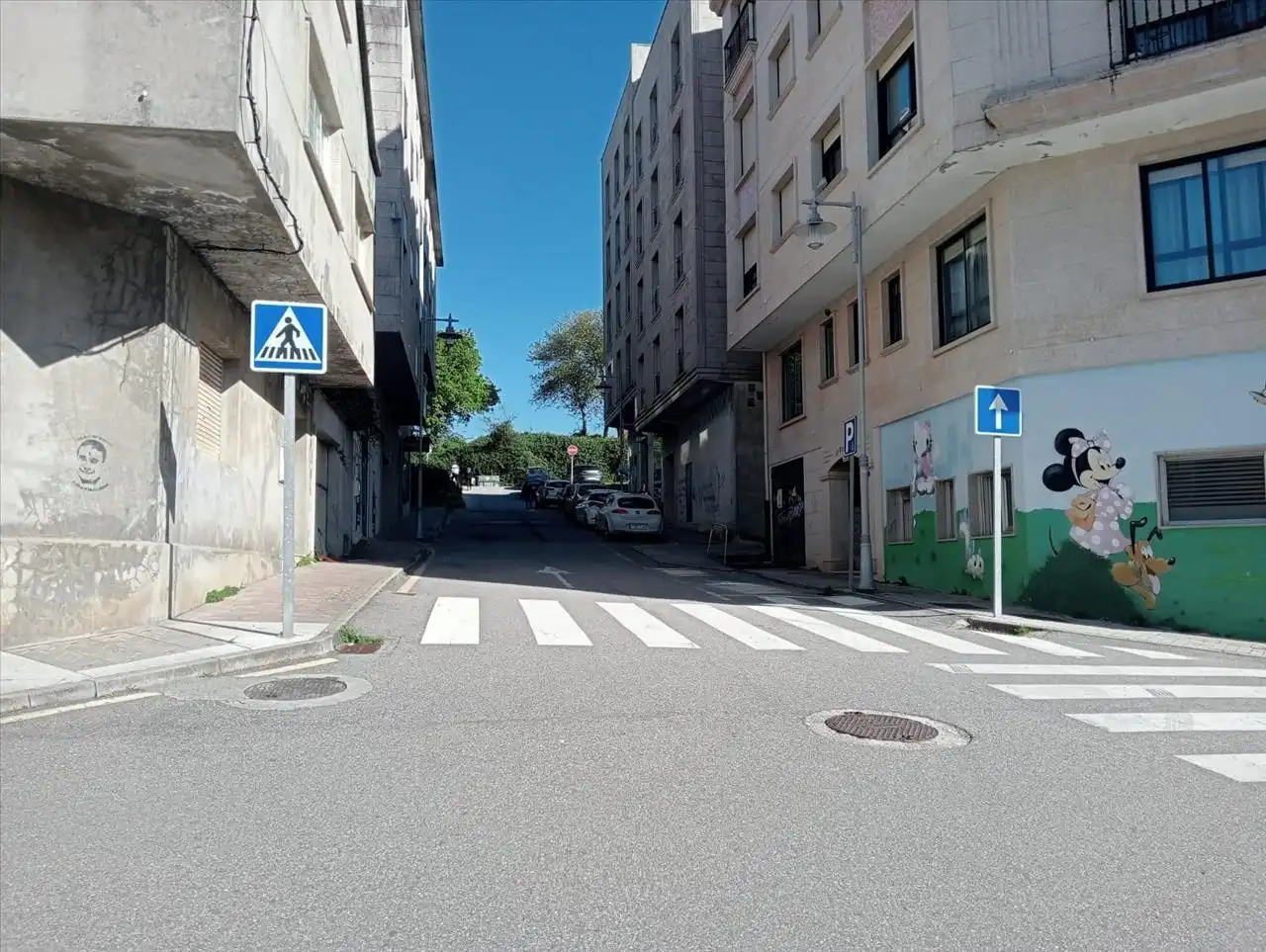 Vista exterior de Piso en venta en Cangas 