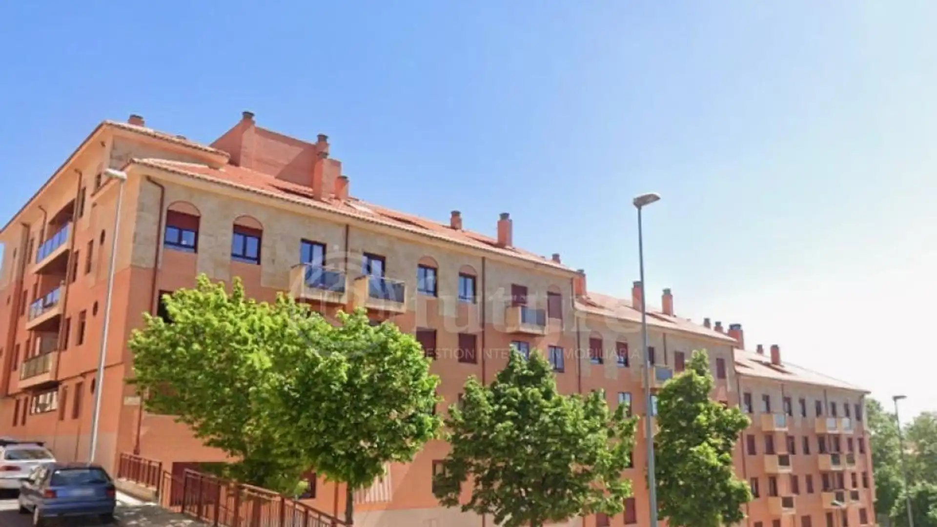 Exterior view of Flat for sale in Salamanca Capital  with Heating, Storage room and Furnished