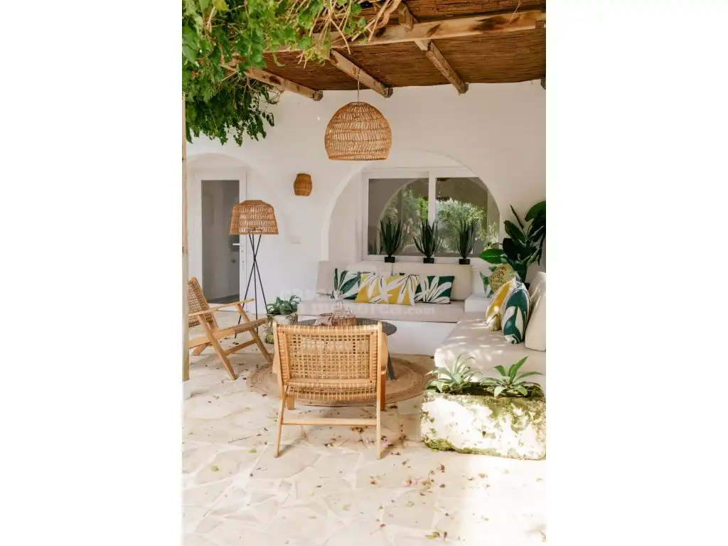Terraza de Casa o chalet en venta en Es Castell con Aire acondicionado, Calefacción y Jardín privado