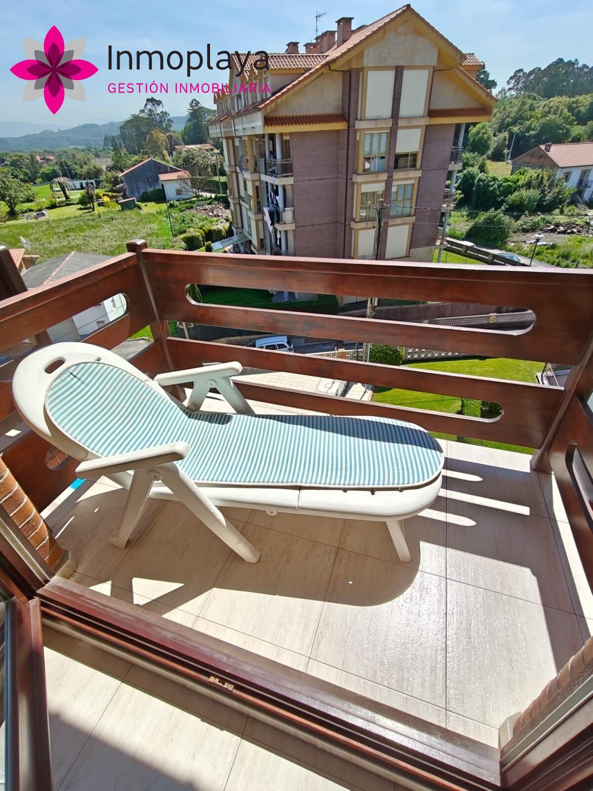 Balcony of Flat for sale in Noja  with Heating, Terrace and Community pool