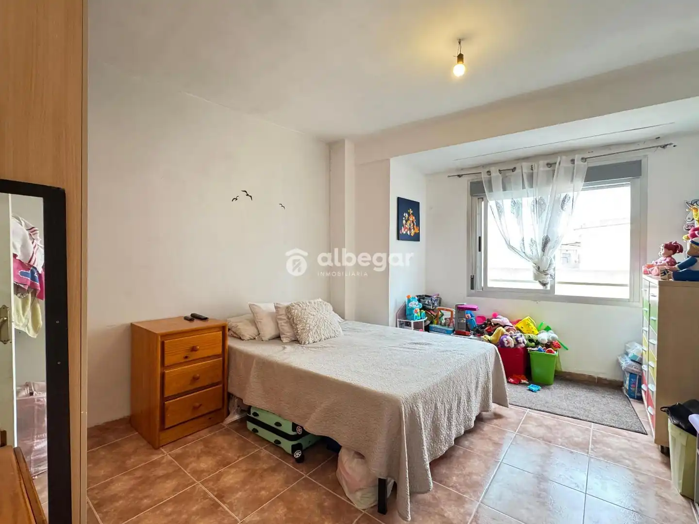 Bedroom of Flat for sale in Paiporta  with Terrace and Furnished