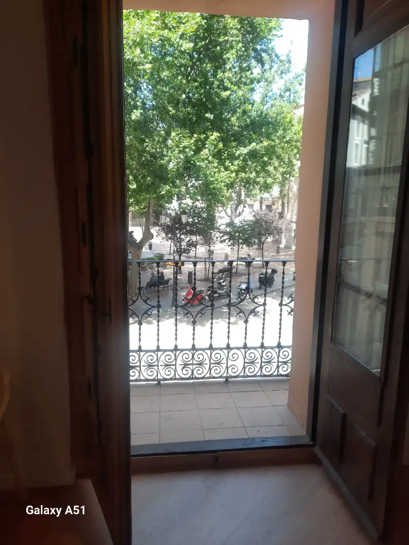 Balcony of Flat for rent in Zaragoza  with Air Conditioner, Heating and Parquet flooring