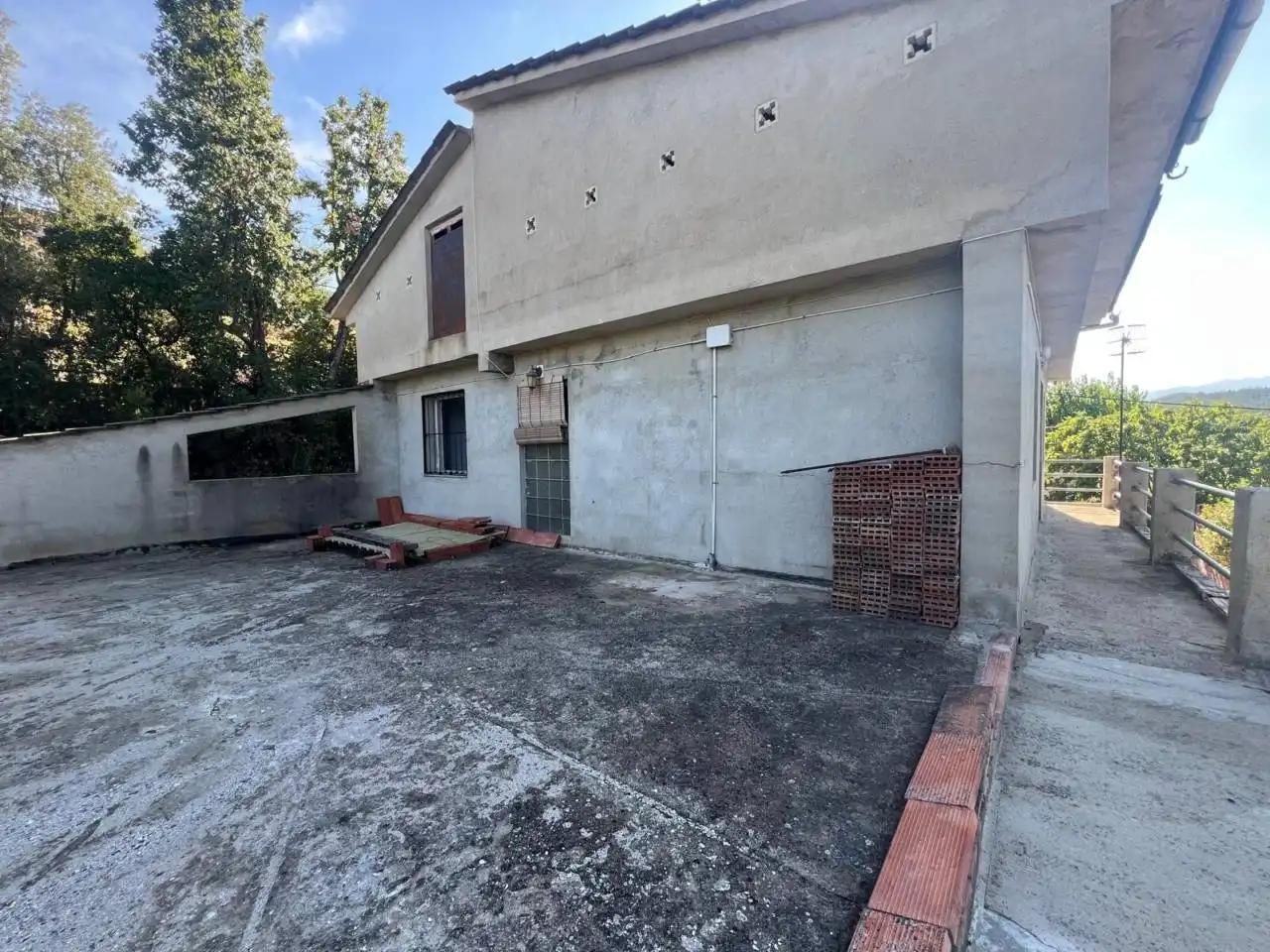 Vista exterior de Casa o chalet en venta en Riudarenes con Jardín privado y Terraza