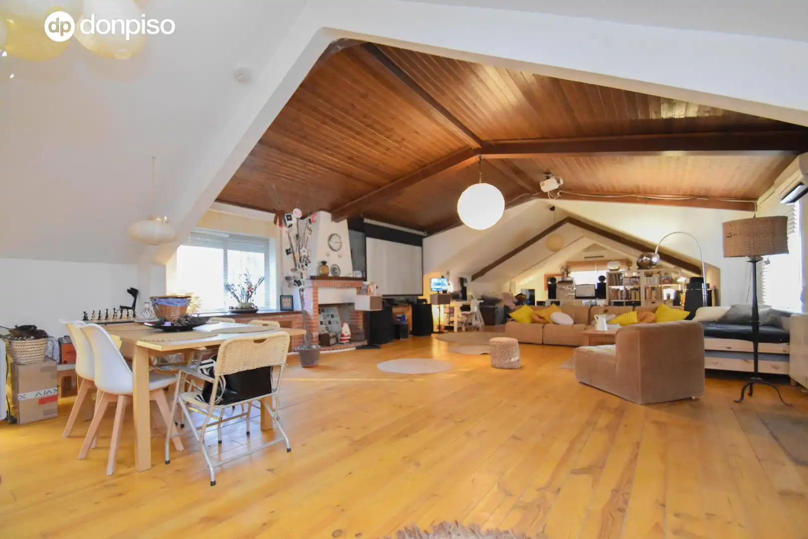 Sala d'estar de Casa o xalet en venda en Chauchina amb Jardí privat, Parquet i Terrassa
