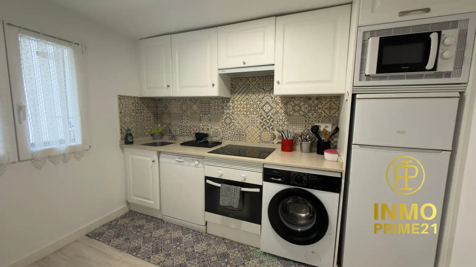 Küche von Wohnung zum Verkauf in San Vicente de la Barquera mit Heizung, Privatgarten und Parkett
