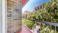 Balcony of Flat for sale in  Barcelona Capital  with Air Conditioner, Heating and Parquet flooring