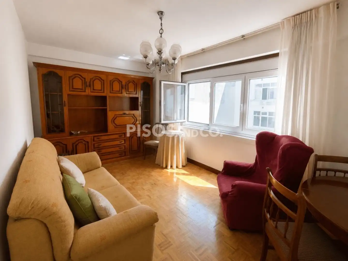 Wohnzimmer von Wohnung zum Verkauf in A Coruña Capital  mit Möbliert