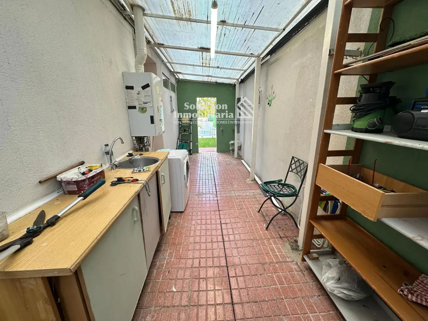 Jardín de Casa adosada en venta en Cabrerizos con Calefacción, Terraza y Piscina