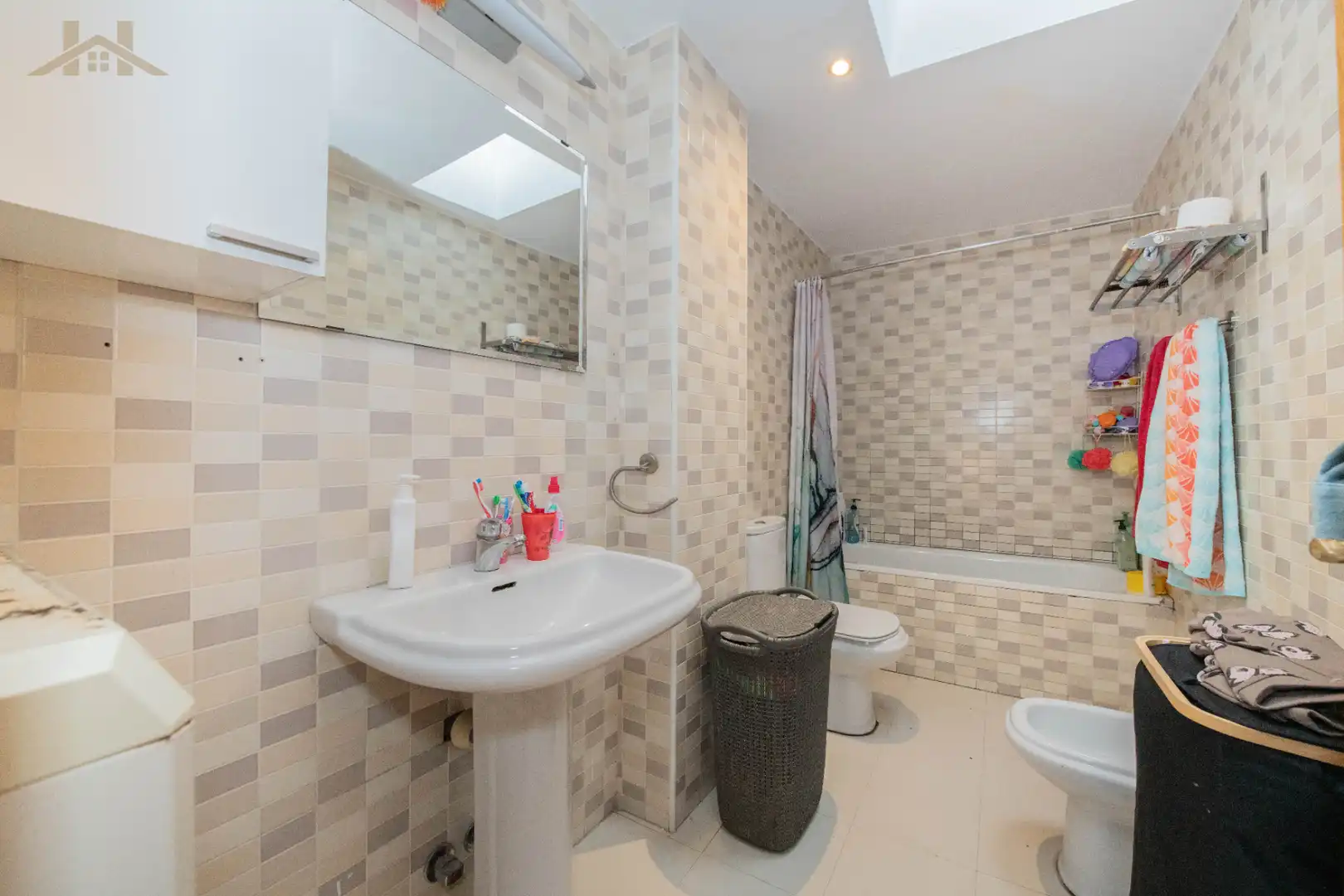 Baño de Dúplex en venta en Casarrubios del Monte con Aire acondicionado, Calefacción y Trastero