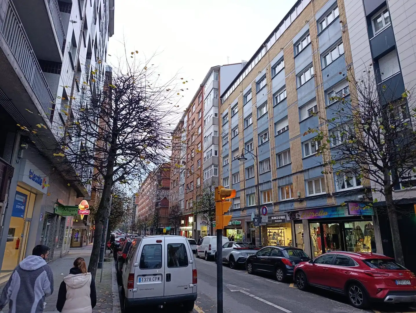 Vista exterior de Piso en venta en Gijón 