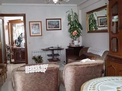 Living room of Flat for sale in Terradillos  with Heating, Terrace and Furnished