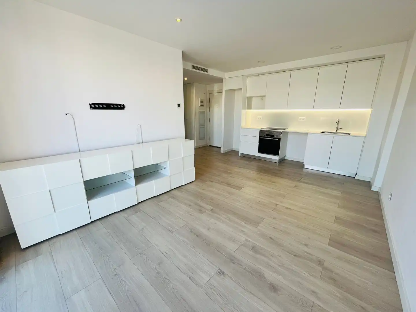 Kitchen of Flat for sale in Cubelles  with Air Conditioner, Parquet flooring and Terrace