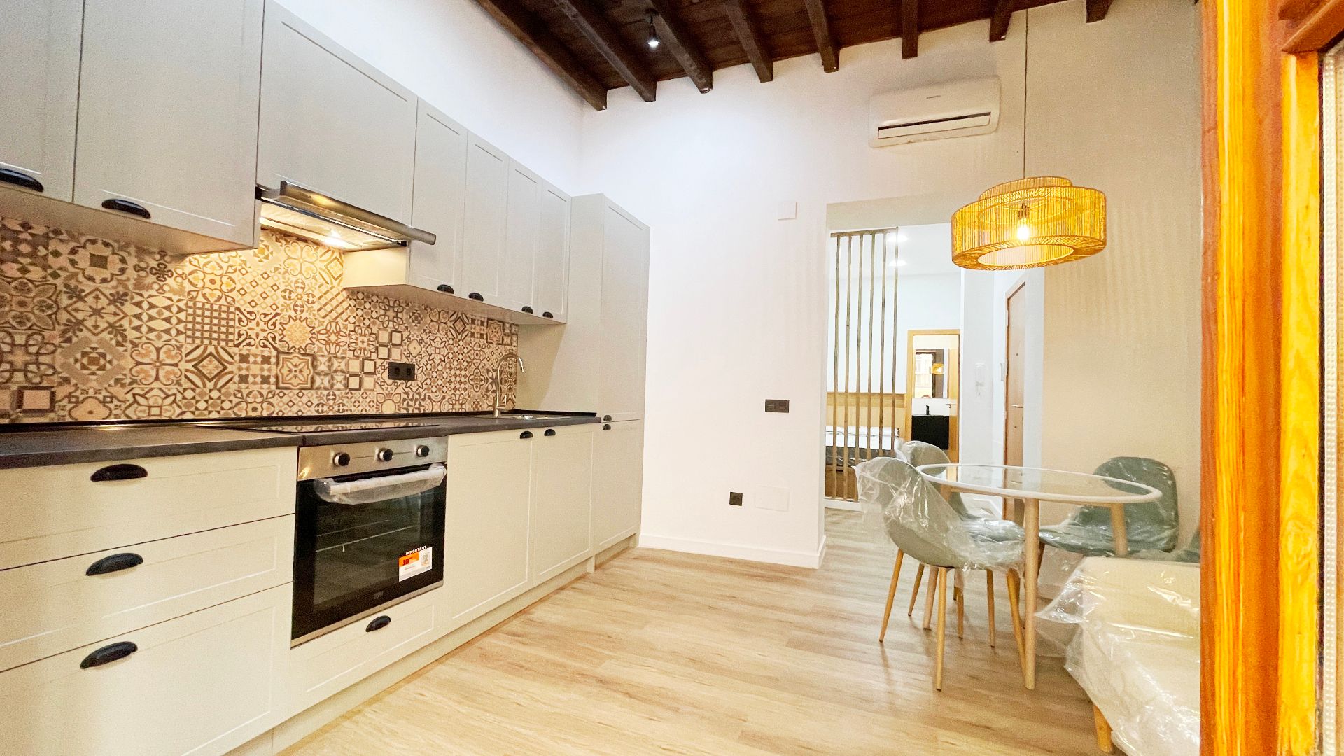 Cuina de Pis en venda en Málaga Capital amb Aire condicionat i Moblat