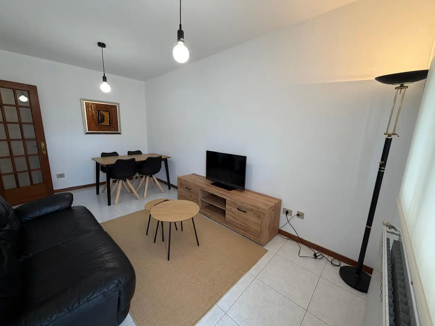 Living room of Flat for rent in Lugo  with Heating, Storage room and Furnished