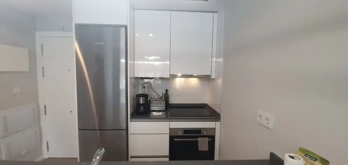 Cocina de Apartamento en venta en Mijas con Aire acondicionado, Calefacción y Terraza