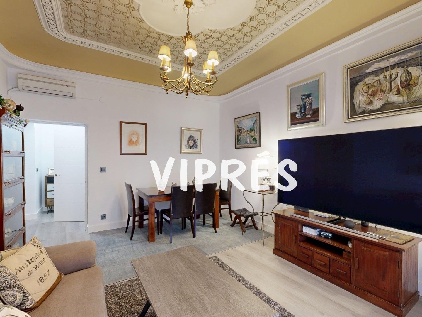 Sala d'estar de Pis en venda en Cáceres Capital amb Aire condicionat
