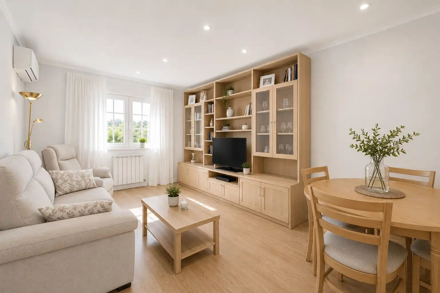 Sala de estar de Piso en venta en Brunete