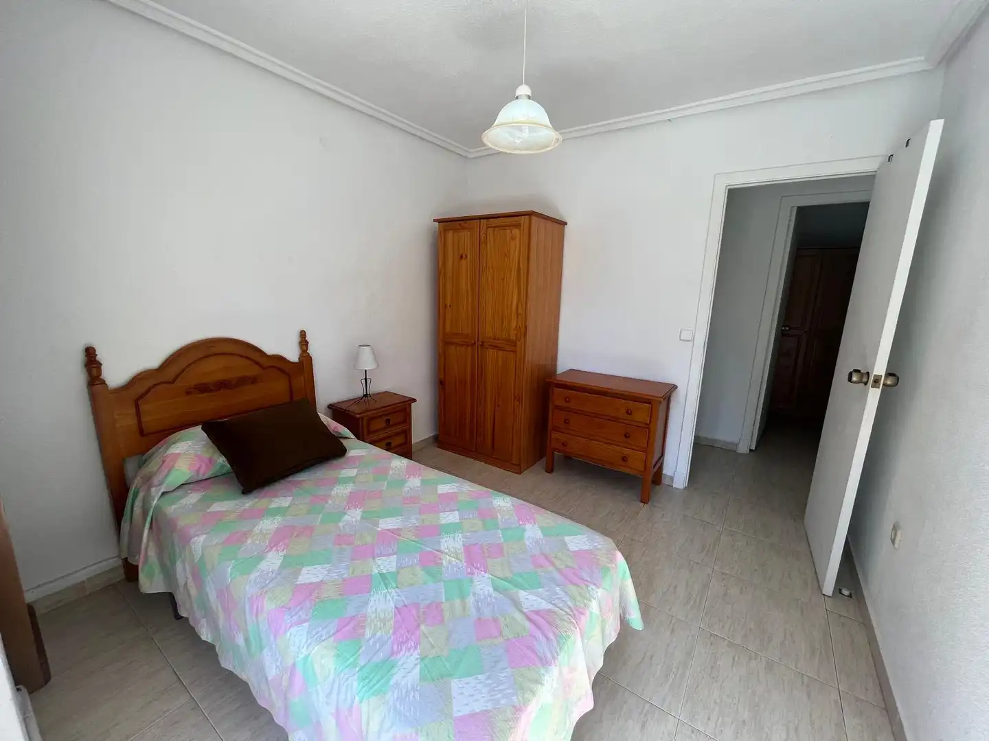 Bedroom of Flat for rent in Cartagena  with Air Conditioner, Furnished and Balcony