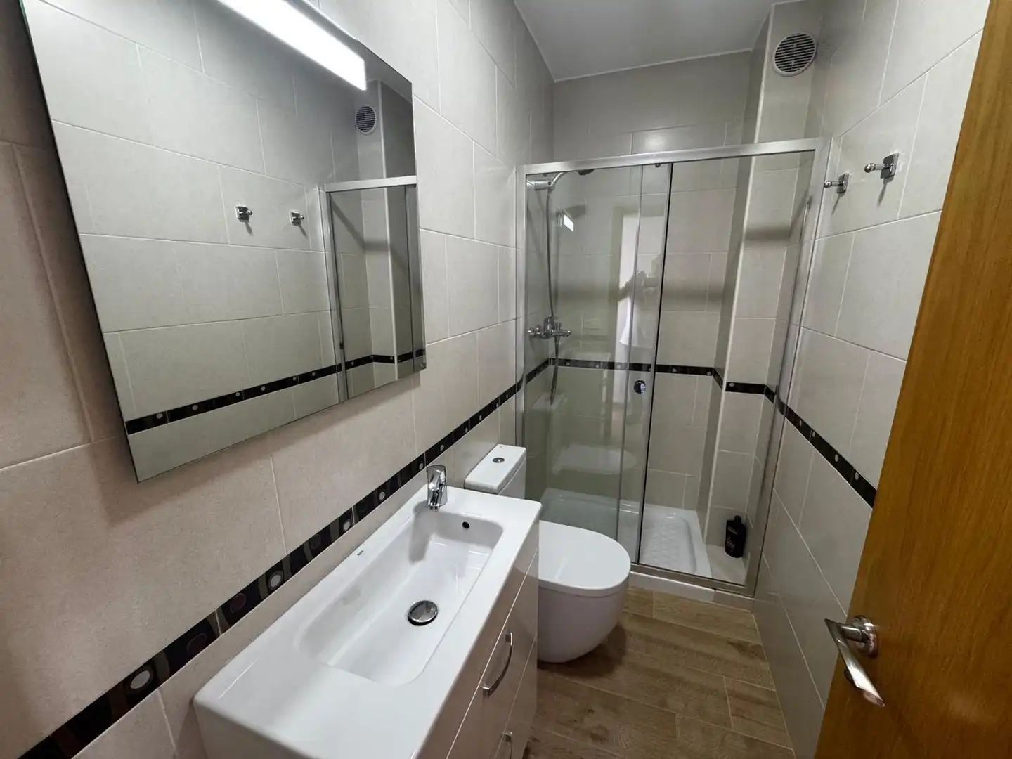 Baño de Casa adosada en venta en Garrucha con Aire acondicionado, Terraza y Amueblado