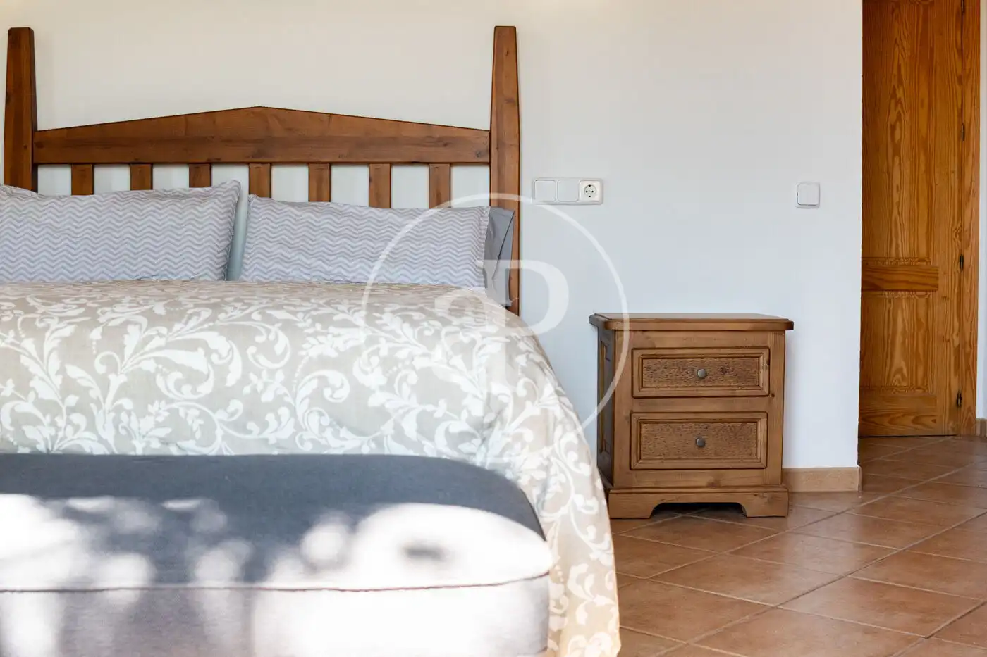 Bedroom of Houses for rent in Sencelles  with Air Conditioner, Heating and Private garden