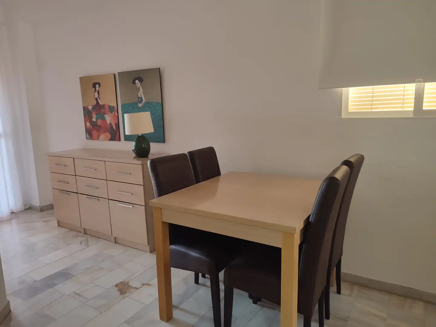 Esszimmer von Wohnung zur Miete in Montemar 