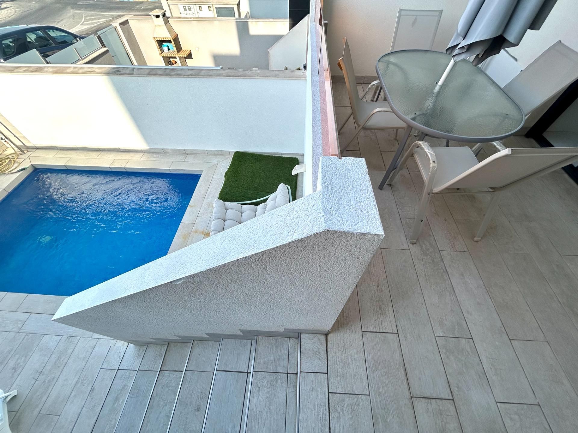 Swimming pool of Flat for sale in Orihuela  with Air Conditioner, Terrace and Swimming Pool