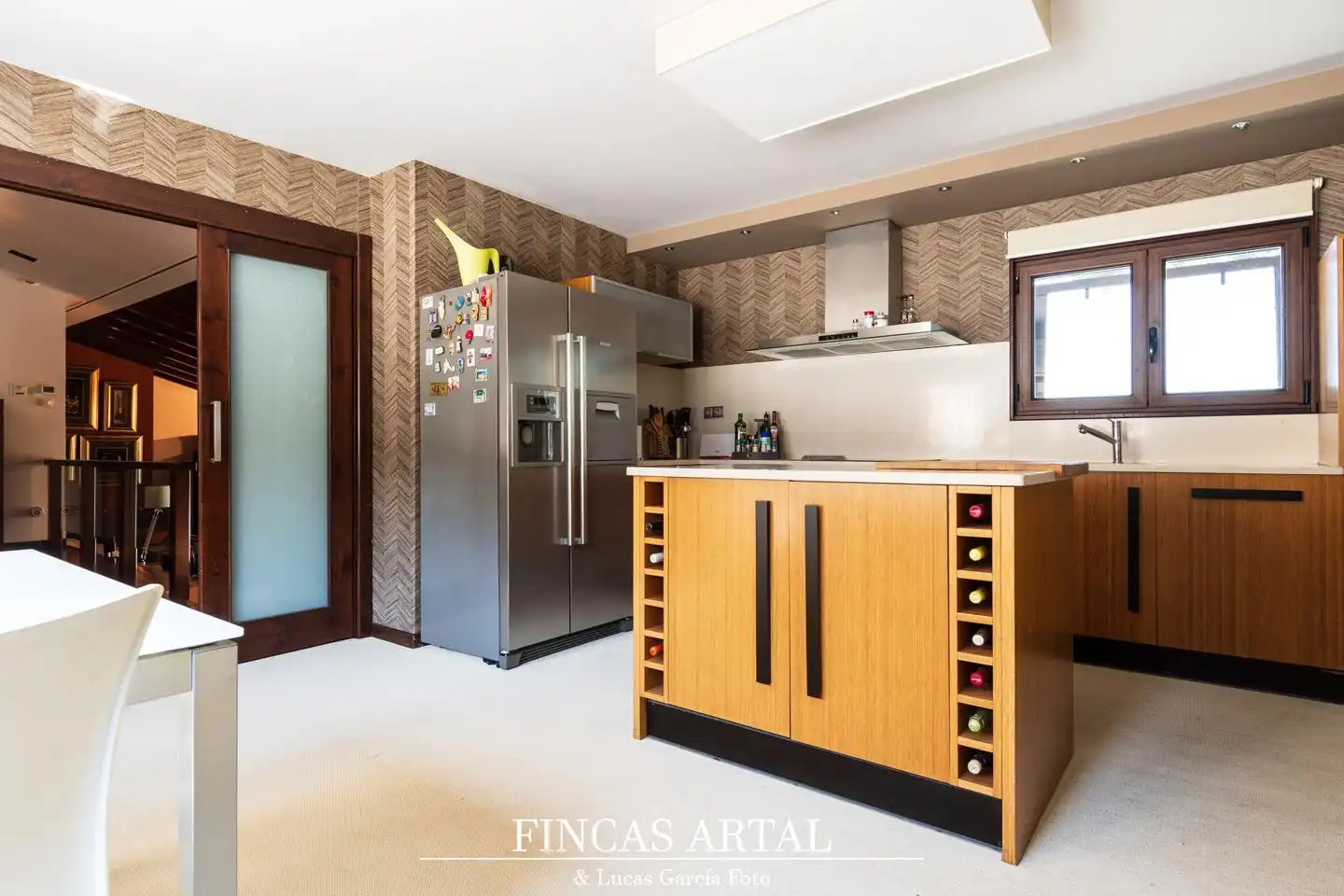 Cocina de Casa o chalet en venta en Zaragoza con Aire acondicionado, Calefacción y Jardín privado