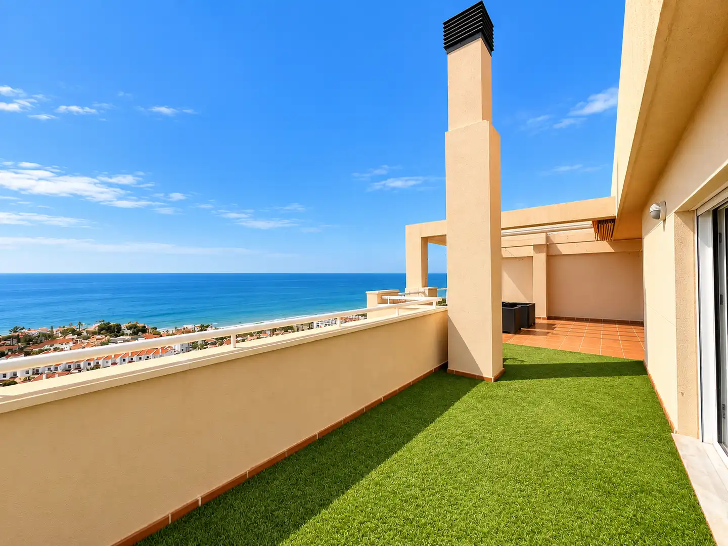 Terraza de Ático en venta en La Cala del Moral