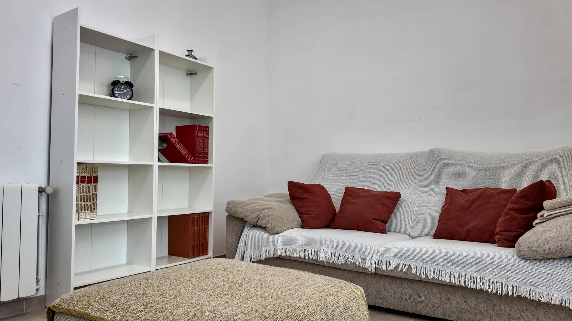 Sala d'estar de Casa o xalet de lloguer en Terrassa amb Jardí privat, Terrassa i Moblat