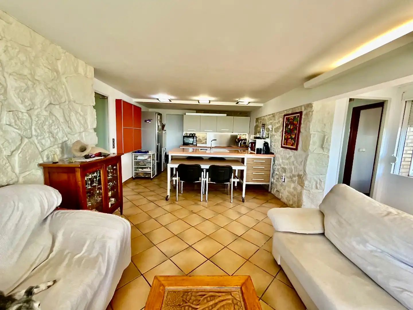 Küche von Wohnung zum Verkauf in Alicante / Alacant mit Klimaanlage und Terrasse