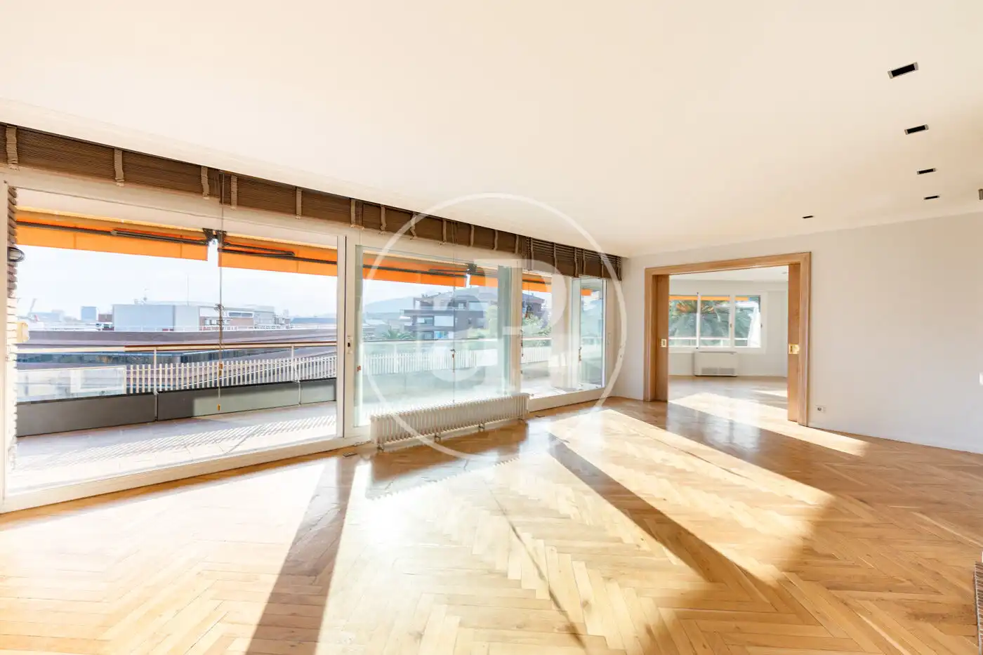Sala d'estar de Pis de lloguer en Barcelona amb Aire condicionat, Calefacció i Terrassa